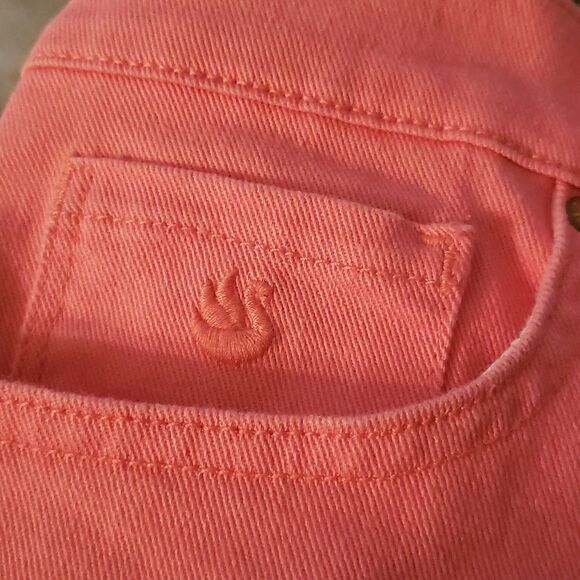 Gloria Vanderbilt Amanda All-Around Slimming Effect Pink Capris Sz 14P - Picture 9 of 9